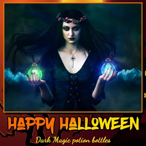 Vista 7 de Meanplan Paquete de 4 botellas de poción de corcho de Halloween, accesorios para disfraz de bruja, botellas de poción con corcho y cinturón