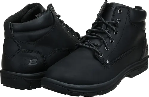 Vista 7 de Skechers - Botas de senderismo para hombre, color granate