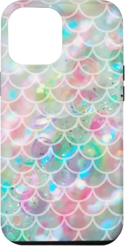Vista 25 de Funda para iPhone 16 Mermaidcore Aesthetic Scales Ombre Pastel Sirencore