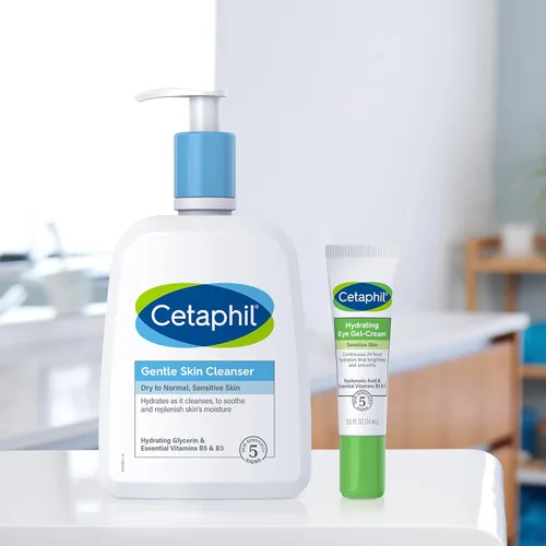 Vista 10 de Cetaphil - Gel hidratante para ojos con ácido hialurónico, 0.5 onzas líquidas, ilumina y suaviza debajo de los ojos, hidratación de 24 horas
