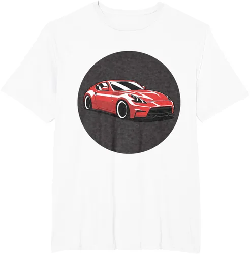 Vista 9 de 370z Car Retro Design Sport Camiseta, Blanco