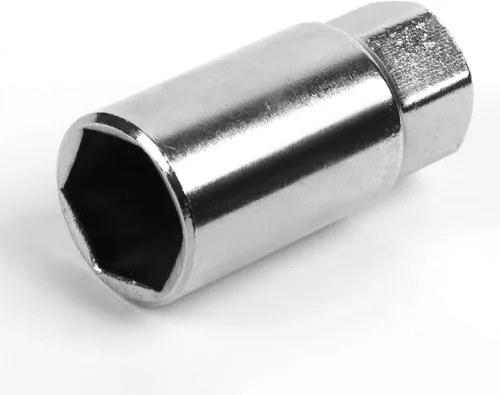 Vista 6 de J2 Engineering 7075-T6 Aluminio M12 x 1.25 20Pcs 2.953 in Alto Spiky Cap Lug Nut w/Adapter Rojo
