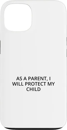 Vista 7 de As a parent, I will protect my child Case for iPhone 16