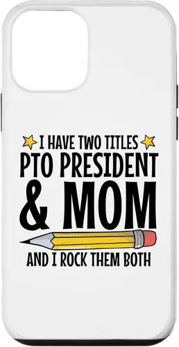 Vista 12 de iPhone XR Parent Teacher Organization PTO President Appreciation Case