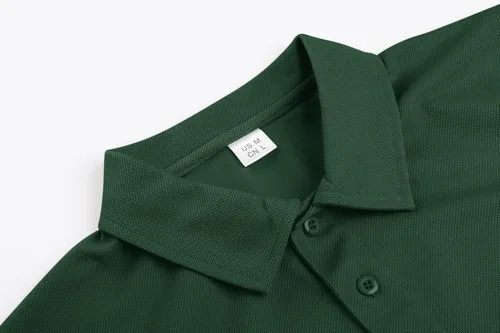 Vista 2 de Camiseta de cuello polo táctica Tacvasen para hombre diseño de manga larga y corta para deportes y uso al aire libre