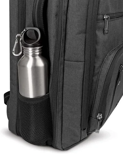 Vista 9 de Solo Grand - Mochila de viaje de 17.3 pulgadas, Gris, Mochila Grand Travel Tsa