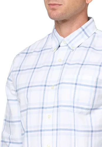 Vista 3 de GAP Camisa Oxford de manga larga con botones para hombre