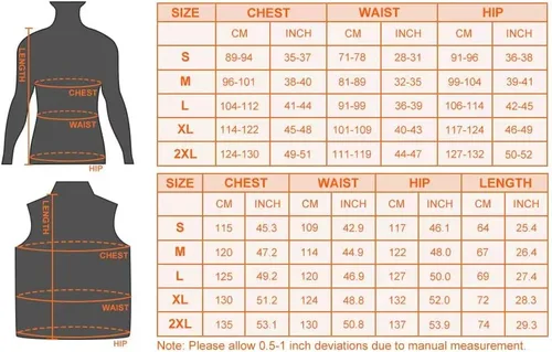 Vista 7 de Heated Vest with Battery Pack Heated Hunting Vest, Smart Electric Heating Vest, Warming Heating Vest for Hiking