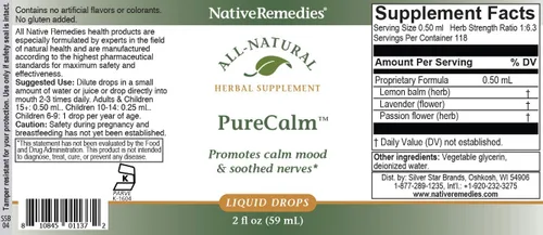 Vista 4 de Native Remedies Paquete de 2 PureCalm