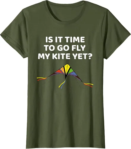 Vista 75 de Kite Flying Outdoors Hobby for Adults & Children T-Shirt
