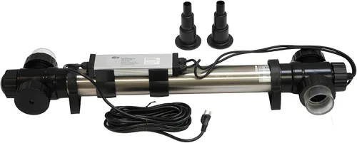 Vista 11 de HALF OFF PONDS and Water Gardens Shock Wave Clarificador en línea de 9 vatios para estanques y características de agua Durable 9W pond UV light