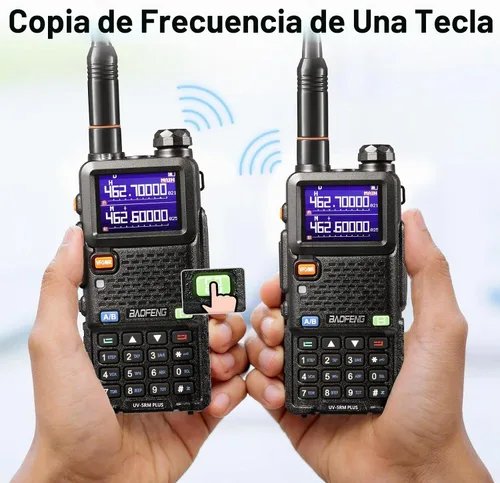 Vista 4 de BAOFENG UV-5RM Plus Ham Radio, 10W Long Range Dual Band Two Way Radio
