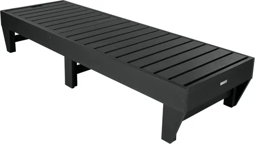 Vista 5 de Highwood Pinehurst - Tumbona profesional de grado comercial, color negro