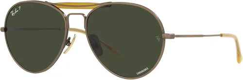 Vista 2 de Ray-Ban Gafas de sol aviador de titanio Rb8063