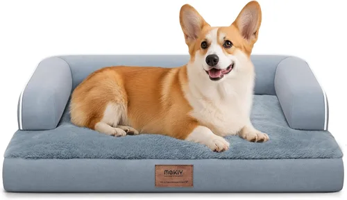 Vista 46 de Cama pequeña para perros y sofá para gatos, camas ortopédicas impermeables para perros pequeños, cama para gatos, sofá para mascotas cómodo