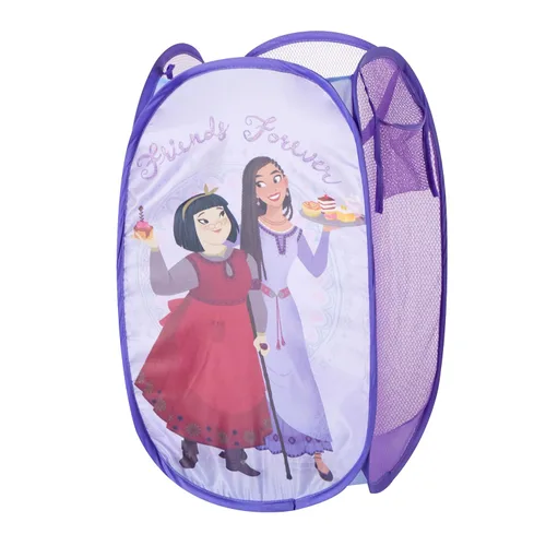 Vista 24 de Disney Aladdin Cesta Plegable con Asas de Transporte Duraderas, 21" Al x 13.5" An x 13.5" Lar