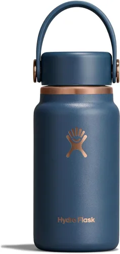 Vista 24 de Hydro Flask Micro Bottle - Mini frasco aislado a prueba de fugas para bolso o bolsillo en 6.7 onzas, verde agave