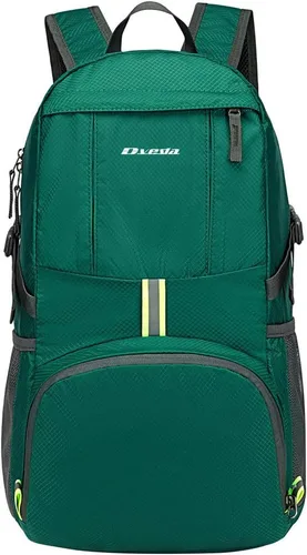 Vista 12 de Mochila plegable ligera de 35L impermeable duradera para senderismo mochila de viaje