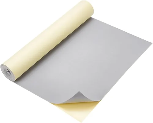 Vista 8 de BENECREAT Rollo de espuma EVA autoadhesivo de 0.039 in de grosor, 78.7 x 11.8 pulgadas, hoja acolchada de espuma negra para proteger muebles