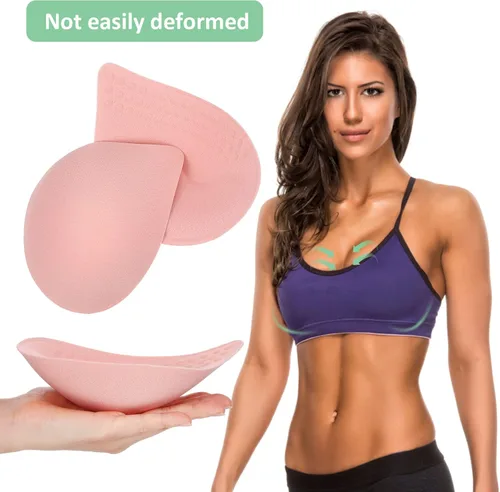 Vista 6 de Abaodam 12 pares de almohadillas de brasier deportivo para mujer, accesorios de ropa, Como se muestra