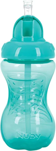Vista 2 de Nuby Vaso Flip-It sin derrames, 10 onzas, paquete individual de 1 taza, los colores pueden variar
