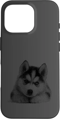 Vista 20 de Chic Husky Puppy for Dog Mom and Paw Parents Case for iPhone 16