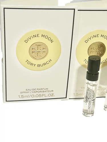 Vista 2 de Tory Burch Divine Moon Eau De Parfume Muestra Spray Perfume Mujer 0.1 fl oz / 0.05 oz (juego de 3)