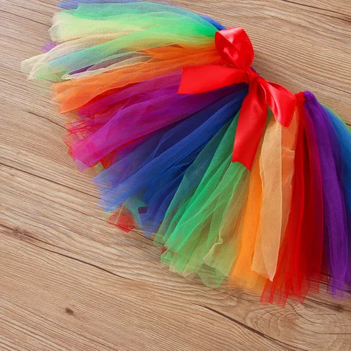 Vista 5 de Conjunto de mameluco de algodón para el primer cumpleaños para niñas con lentejuelas y lazo para la cabeza, 3 piezas