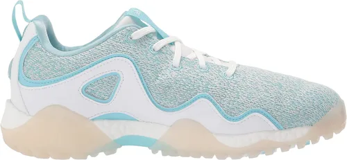 Vista 6 de adidas Zapatos de golf Codechaos 21 Primeblue sin espigas para mujer, White-screaming Pink-gray Two, B (W) Standard