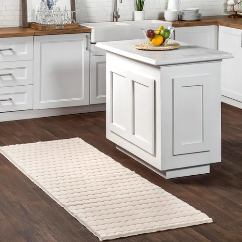 Vista 32 de nuLOOM Alfombra de Área de Felpa Acogedora de 5' x 8', Lavable a Máquina, Antideslizante, Alfombra Shag Suave y Esponjosa para Sala de Estar, Rubor