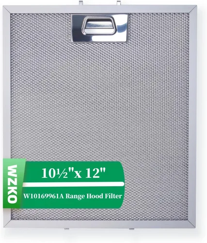 Vista 7 de W10169961A Filtro de grasa para campana extractora, 12 x 10.5 x 0.35