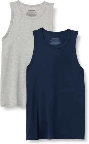 Vista 7 de Amazon Essentials Camiseta sin mangas modal súper suave para hombre, paquete de 2