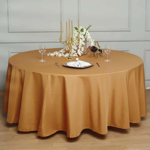 Vista 30 de Efavormart - Mantel redondo de poliéster de 108 pulgadas, 108 pulgadas, para bodas, fiestas, banquetes, restaurantes, color verde manzana