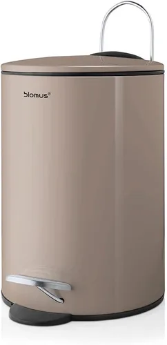 Vista 5 de Blomus TUBO - Papelera con pedales, 3 litros, color negro