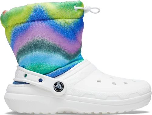 Vista 6 de Crocs Botas de nieve unisex con forro clásico para niños