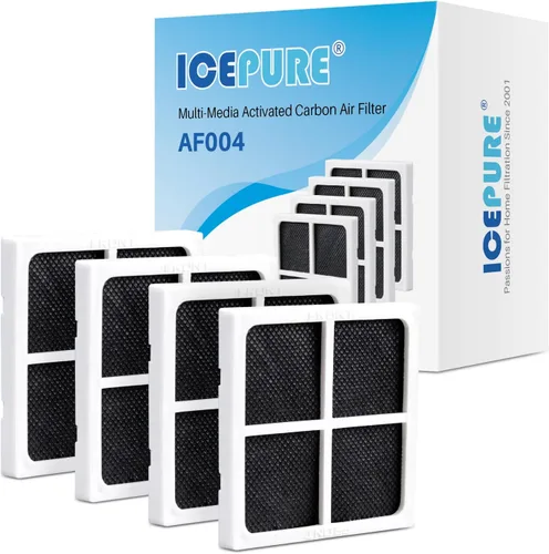 Vista 11 de ICEPURE AF004 Filtro de aire para refrigerador LG LT120F, Kenmore Elite 469918, 9918, ADQ73214402, ADQ73214404, ADQ7334008, paquete de 3