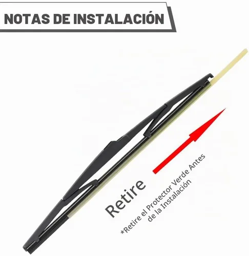 Vista 3 de Kit de brazo y limpiaparabrisas trasero para Dodge Magnum 2005-2009 Nitro 2007-2009