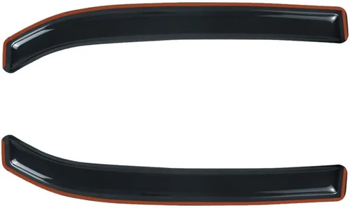 Vista 8 de 8 Pieces - Rain Deflector Guard Window Visor Front Rear Side Channel Mount Style Modified Acrylic Dark Smoke Tint for Chevy for Equinox 2010-2017