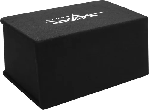 Vista 3 de Skar Audio Caja de subwoofer ventilada de la serie SDR con carga dual de 8 pulgadas y 1400 W SDR-2X8D4