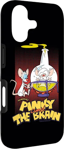 Vista 3 de Pinky and the Brain Lab Flask Case for iPhone 17