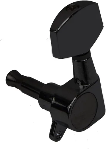 Vista 5 de 6 clavijas de afinación de guitarra Yootones cerradas, afinadores cerrados, cabezales de teclas de afinador 3L3R, compatibles con guitarra eléctrica