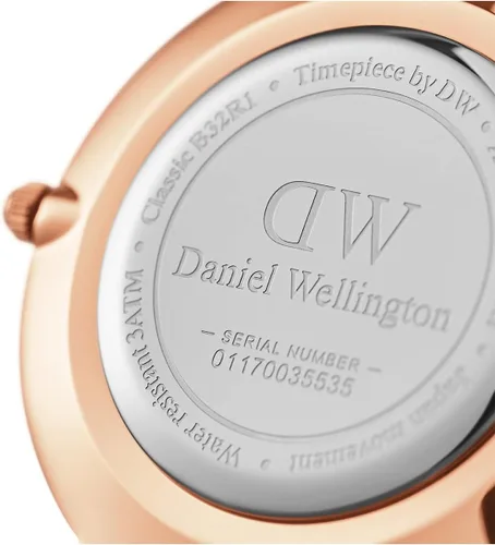 Vista 5 de Daniel Wellington Reloj Petite Cuero Oro Rosa