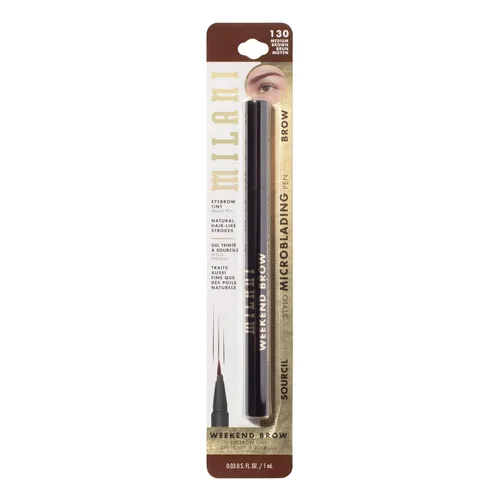 Vista 7 de Milani Weekend Brow Tinte para Cejas - 130 Marrón Medio
