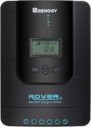 Vista 10 de Renogy Rover 30A 12V/24V Auto DC Entrada MPPT Controlador de Carga Solar, Parámetro Ajustable, Pantalla LCD, Regulador de Panel Solar Apto