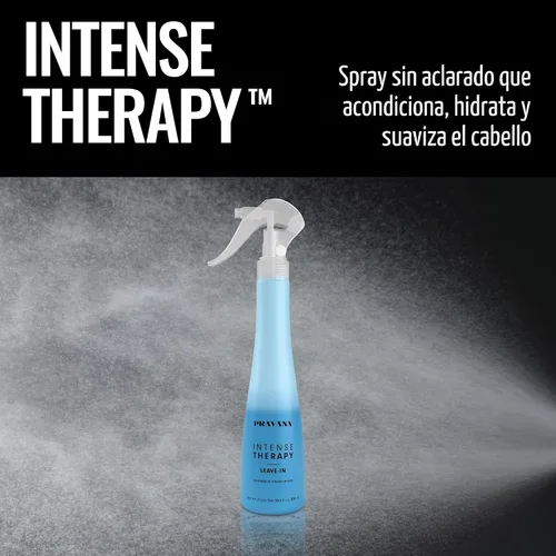 Vista 5 de PRAVANA Intense Therapy - Acondicionador en spray sin enjuague, tratamiento y desenredante Desenreda e hidrata instantáneamente Ecualiza