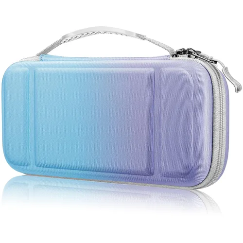 Vista 18 de FINTIE - Funda de transporte a prueba de golpes para Nintendo Switch Lite 2019 Hard Shell Protective Cover, Portable Travel Storage Bag, Game Card