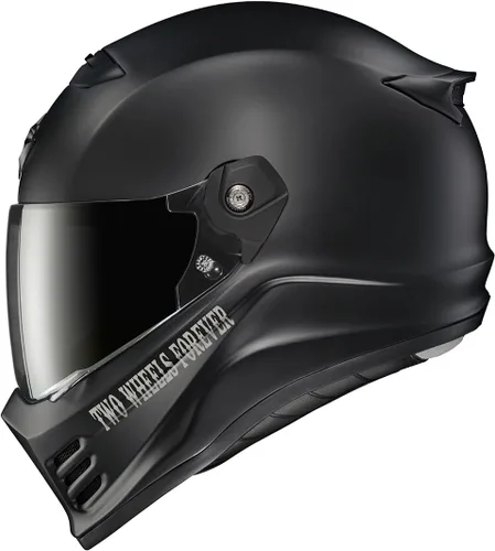 Vista 14 de ScorpionEXO Covert FX - Casco integral para motocicleta adulto estilo Street Fighter - bolsillos para altavoces con Bluetooth, certificación DOT ECE