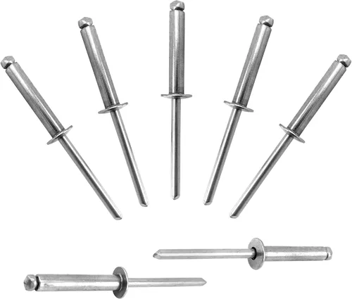 Vista 19 de ALLCLEAN 60 piezas de remaches ciegos de aluminio de 1/4" x 1", remaches pop de 6,4 x 25mm, agarre de aluminio y mandril de acero