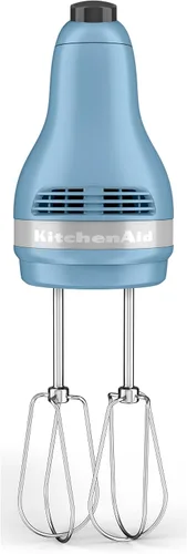 Vista 3 de KitchenAid® Batidora de mano Ultra PowerTM de 5 velocidades y batidora de mano con cable de velocidad variable - Blue Velvet