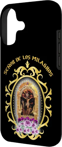 Vista 2 de El Señor de Los Milagros, Lima Peru, Cristo venerada en Perú - Carcasa para iPhone 17